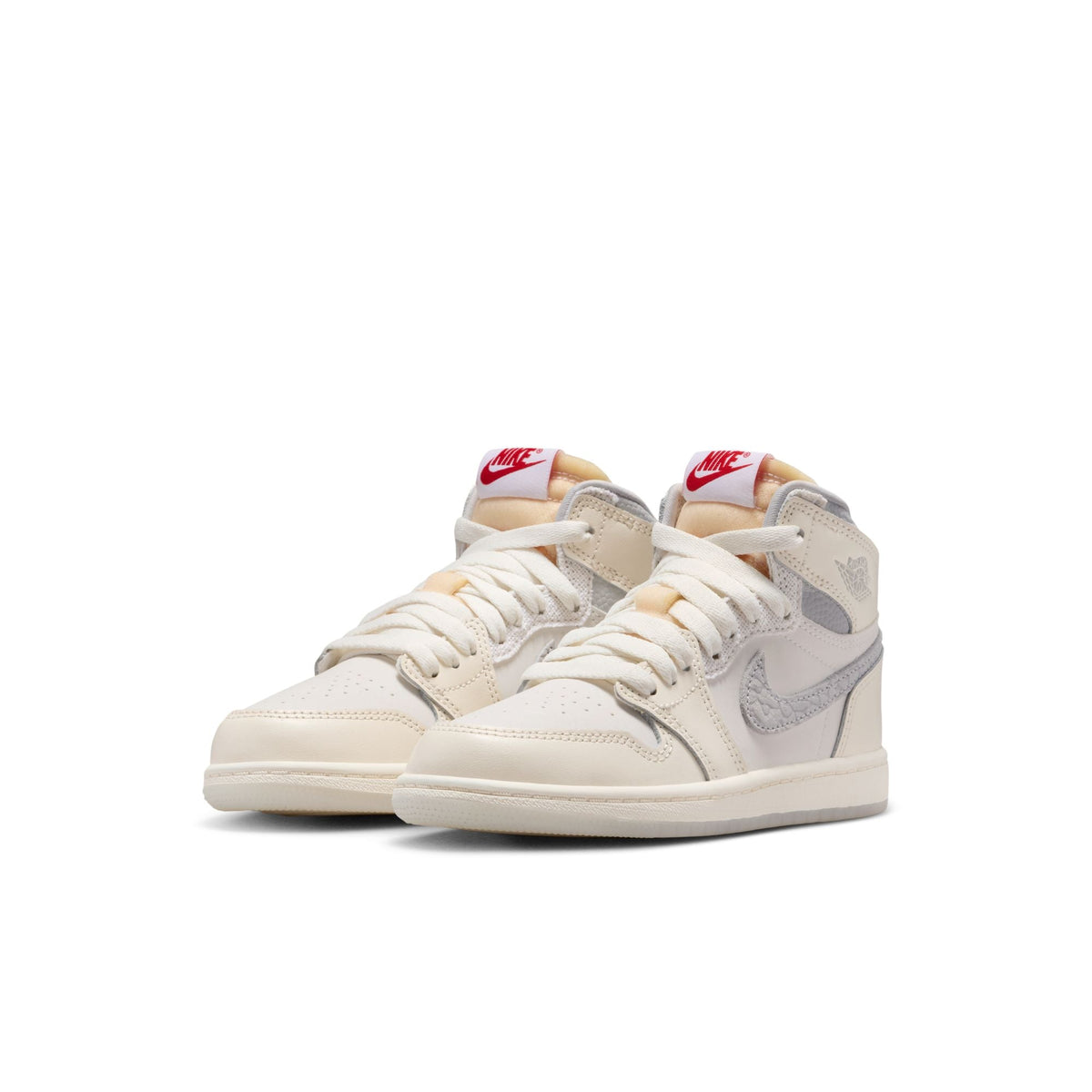 Air Jordan 1 Retro High OG "Sail University Red" - Youth Sneakers