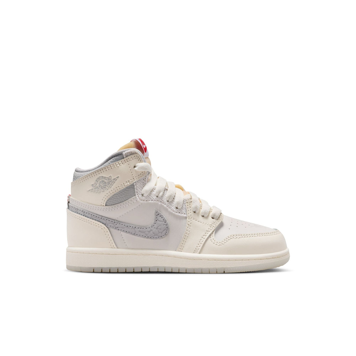 Air Jordan 1 Retro High OG "Sail University Red" - Youth Sneakers