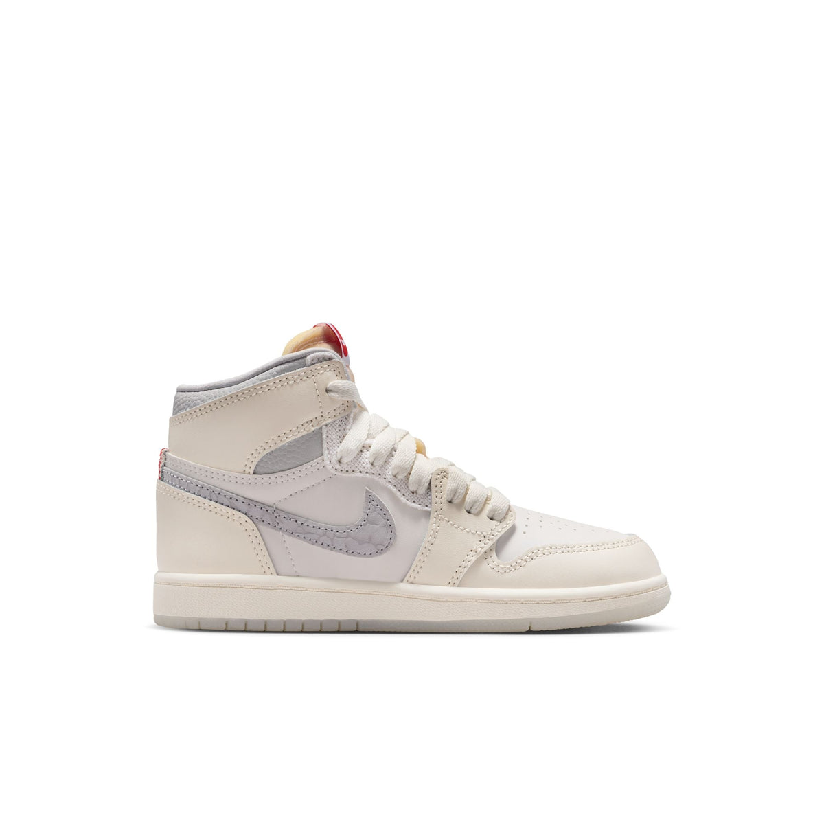 Air Jordan 1 Retro High OG "Sail University Red" - Youth Sneakers