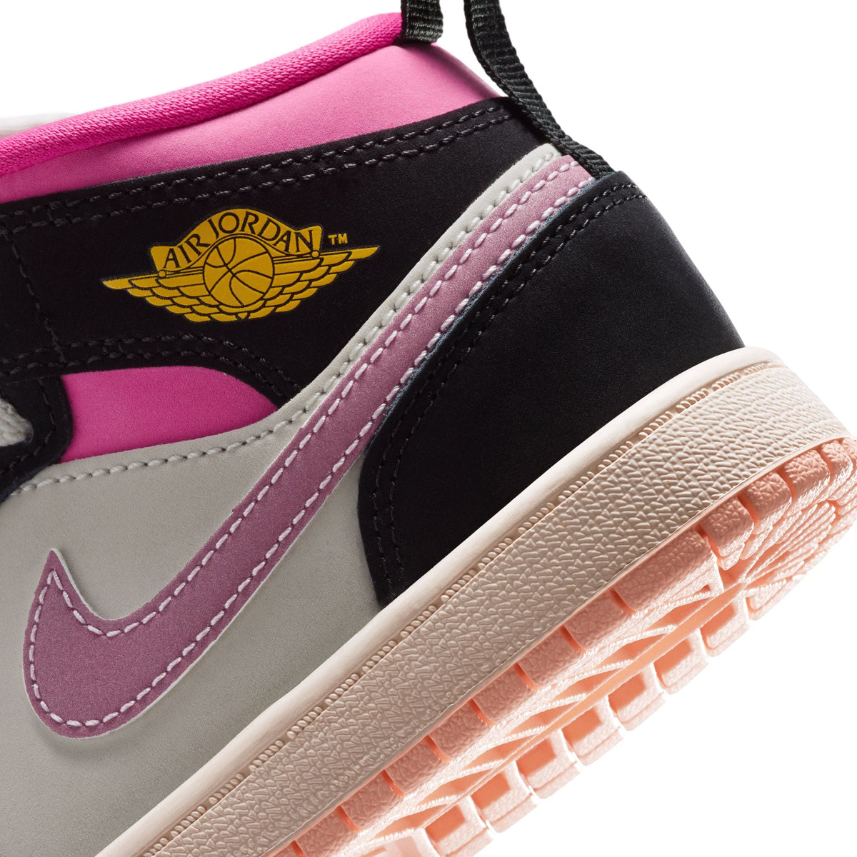 Air Jordan 1 Mid - Youth Sneakers
