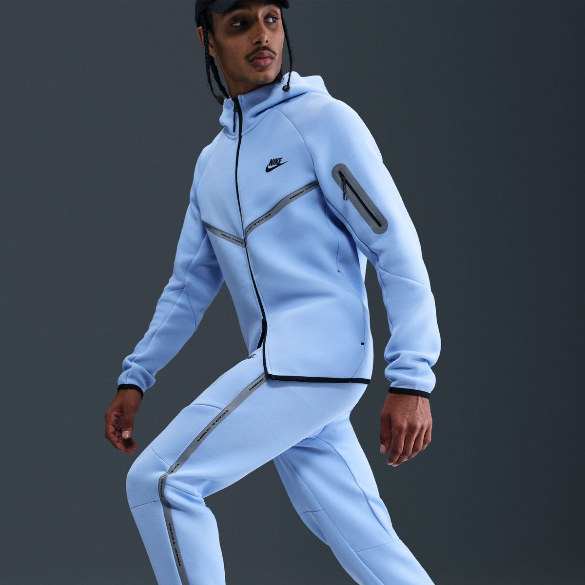 Nike Tech Fleece Joggers with Reflective Accents - Men's