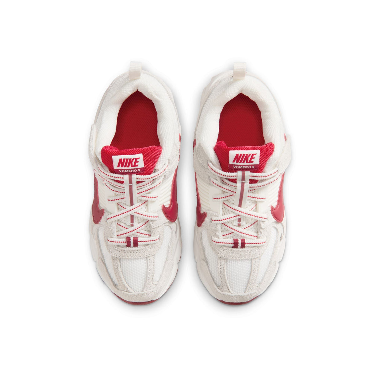 Nike Vomero 5 SE "Sail Crimson University Red"- Youth Sneakers