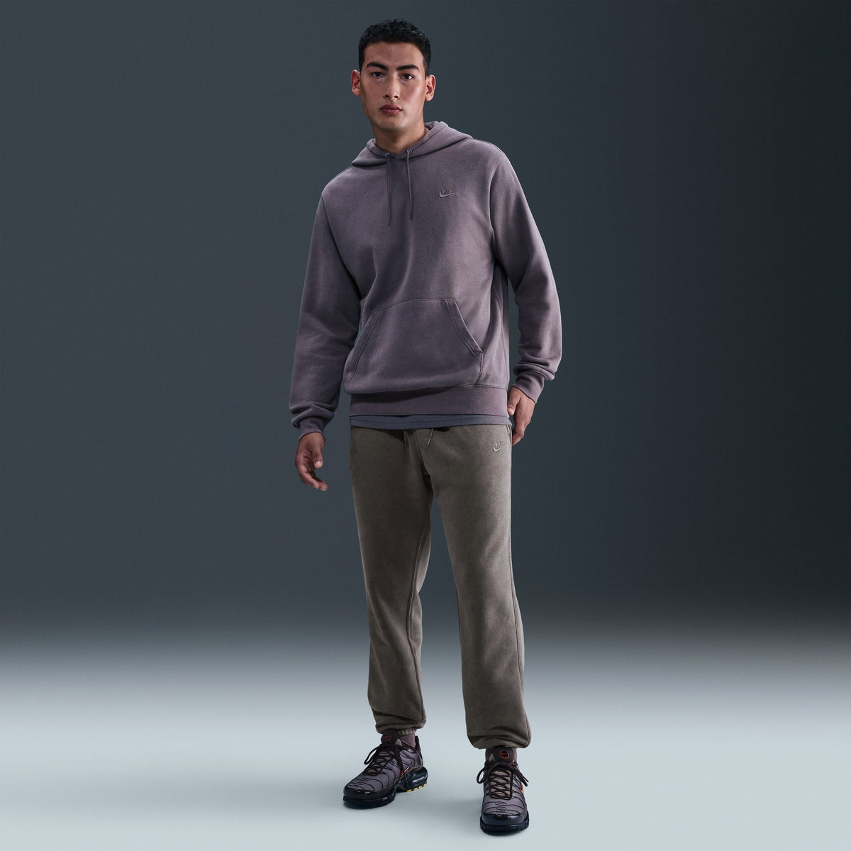 Nike Sportswear Club Washed Cuffed Fleece Pants - Men's
