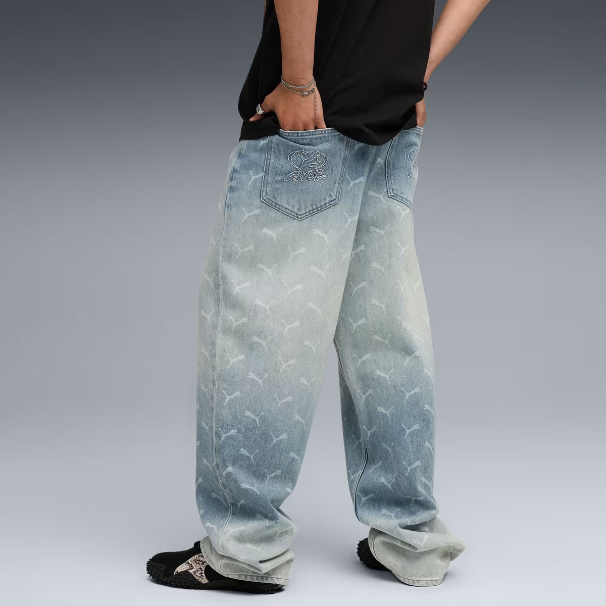 Puma A$AP Rocky X Laser Monogram Denim - Men's