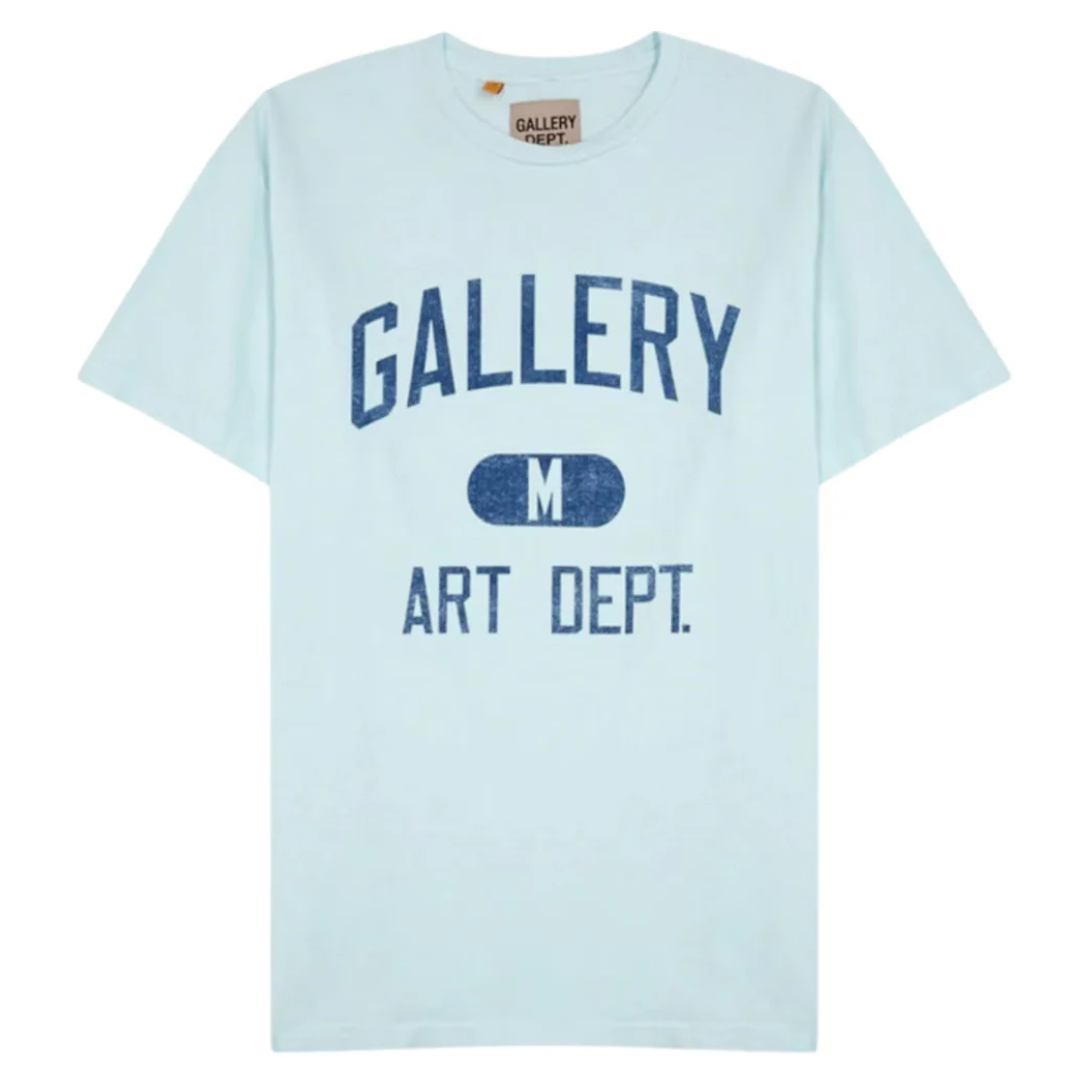 Gallery Dept "Art Dept" Light Blue Tee