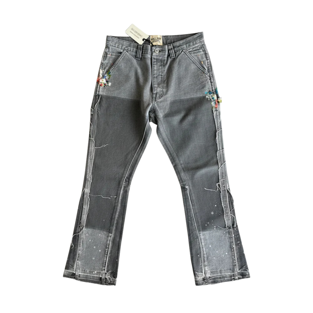 Gallery Dept. 'La Flare' Carpenter Charcoal Pants