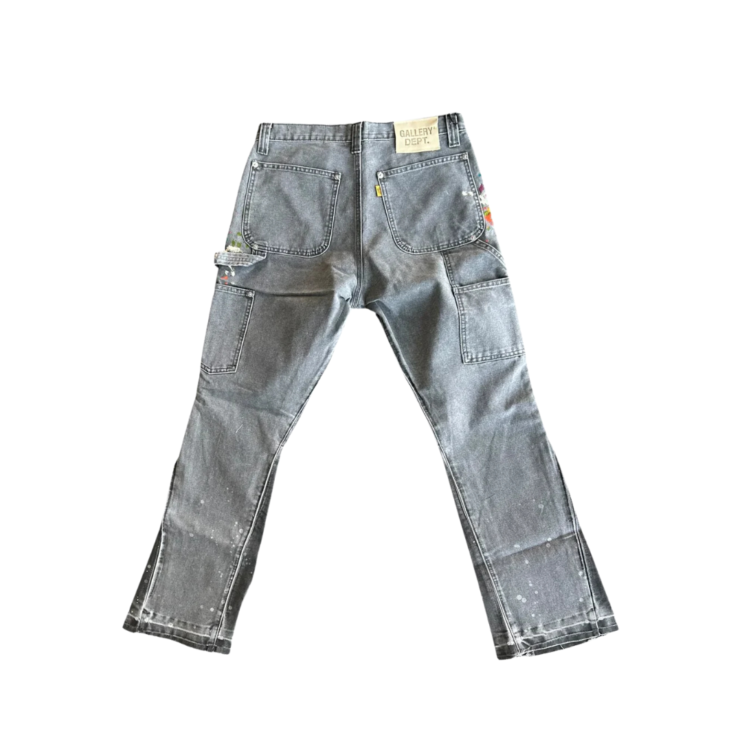 Gallery Dept. 'La Flare' Carpenter Charcoal Pants