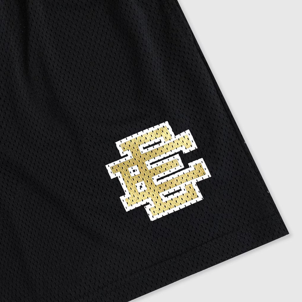 Eric Emanuel 'Championship Knicks' Black & Gold Shorts