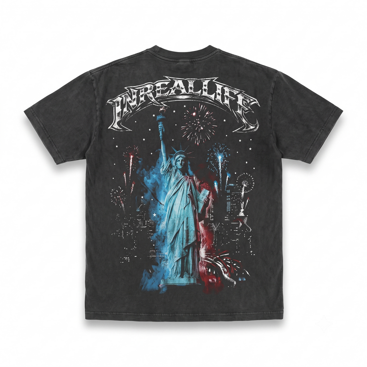 In Real Life Liberty Fireworks Tee - Men's
