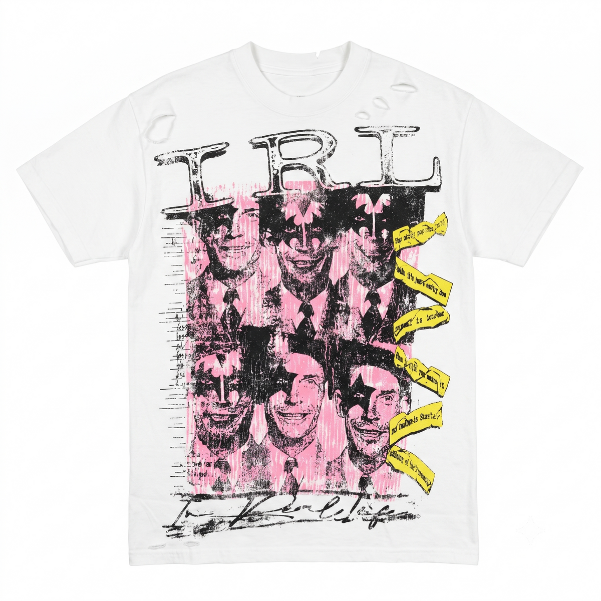 In Real Life Mask Tee - Men's