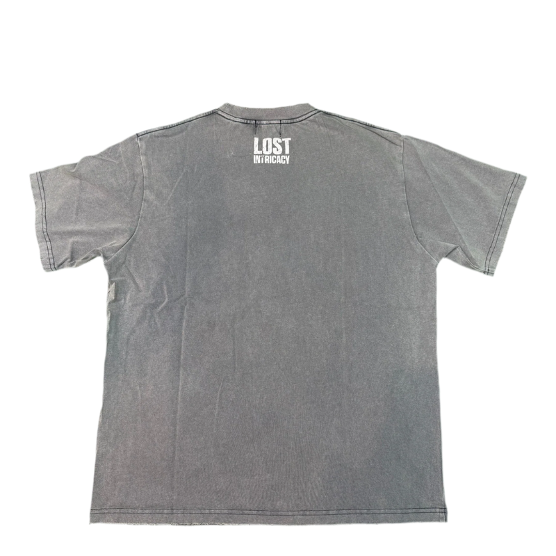 Lost Intricacy Grey Outline Tee - Men's