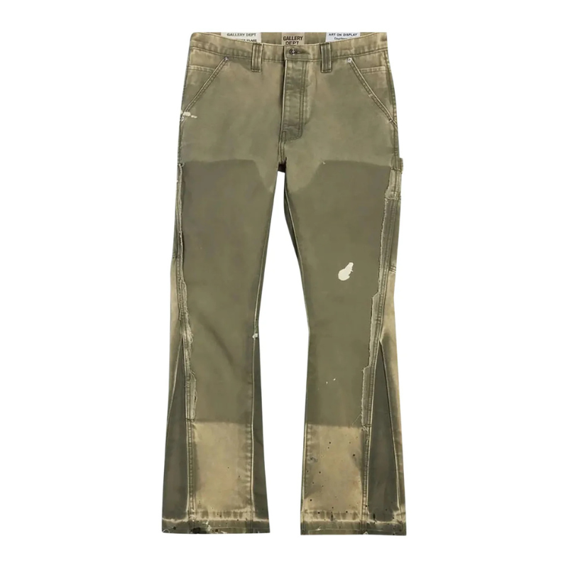 Gallery Dept. 'La Flare' Moss Carpenter Jeans - Men's