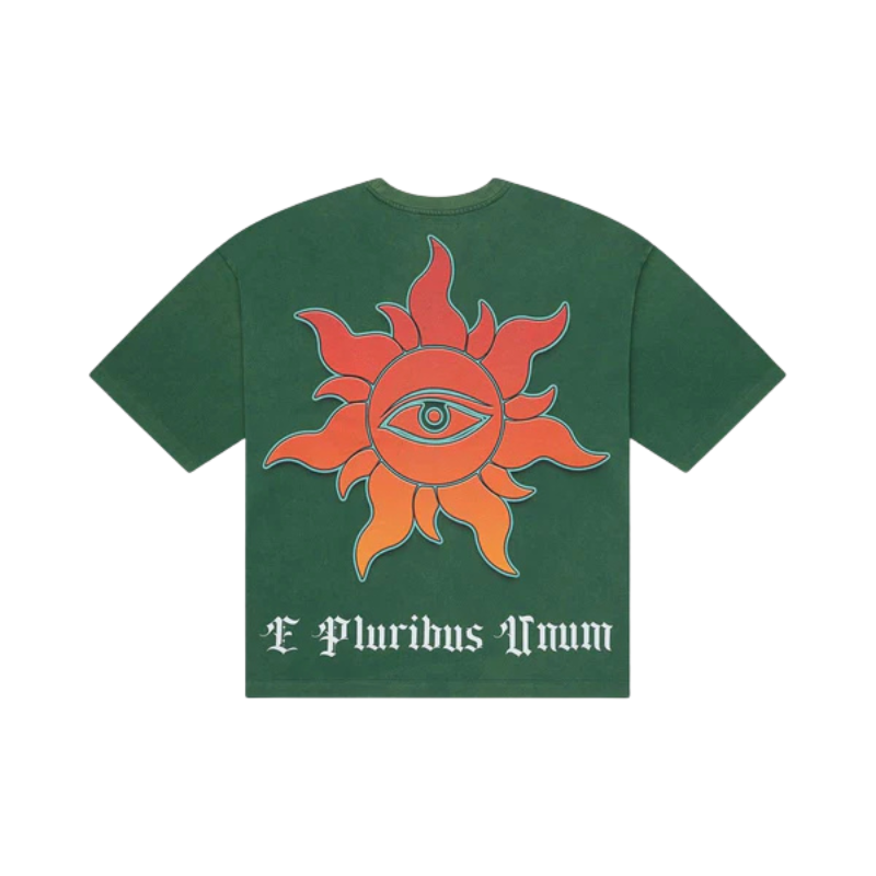 Godspeed 'On The Run' Green Tee - Men's