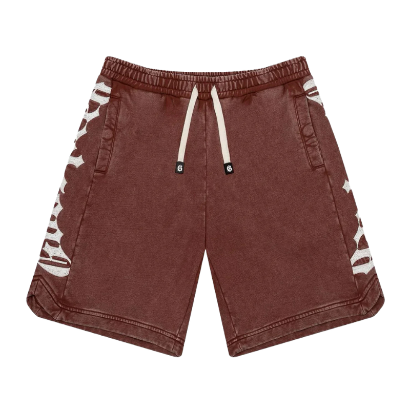 Godspeed 'Courtside' Mocha Wash Shorts - Men's