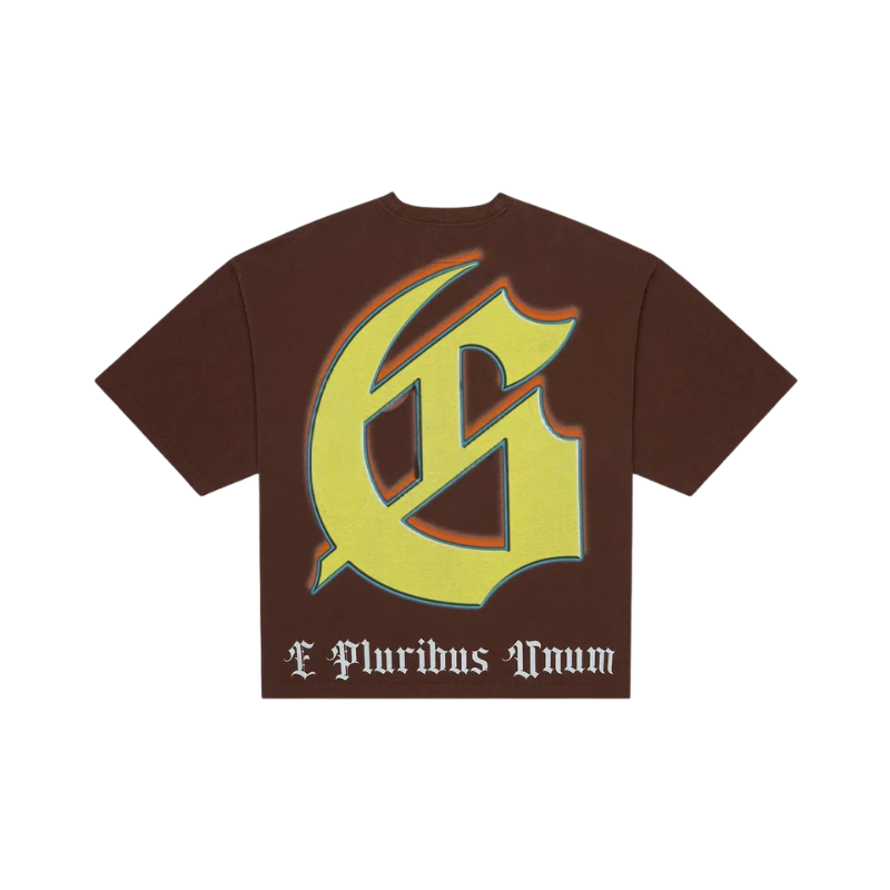 Godspeed 'Wave Runner' Brown Wash Tee - Men's