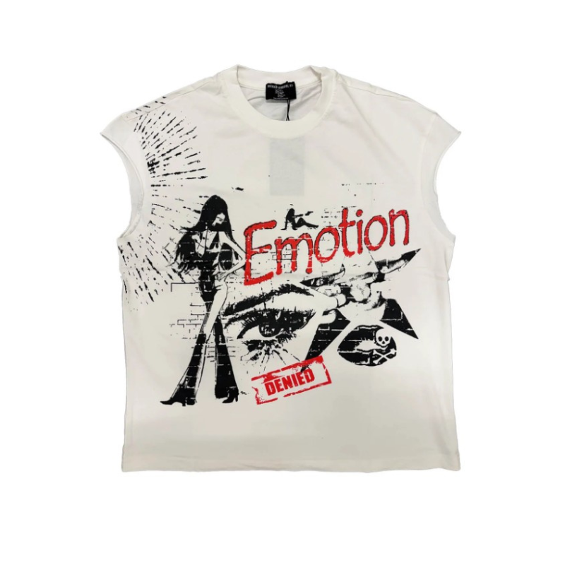 Mixed Emotion “Starboy” Cutoff Tee - Men's
