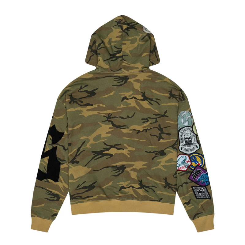 Godspeed 'Squadron' Camo Green Hoodie