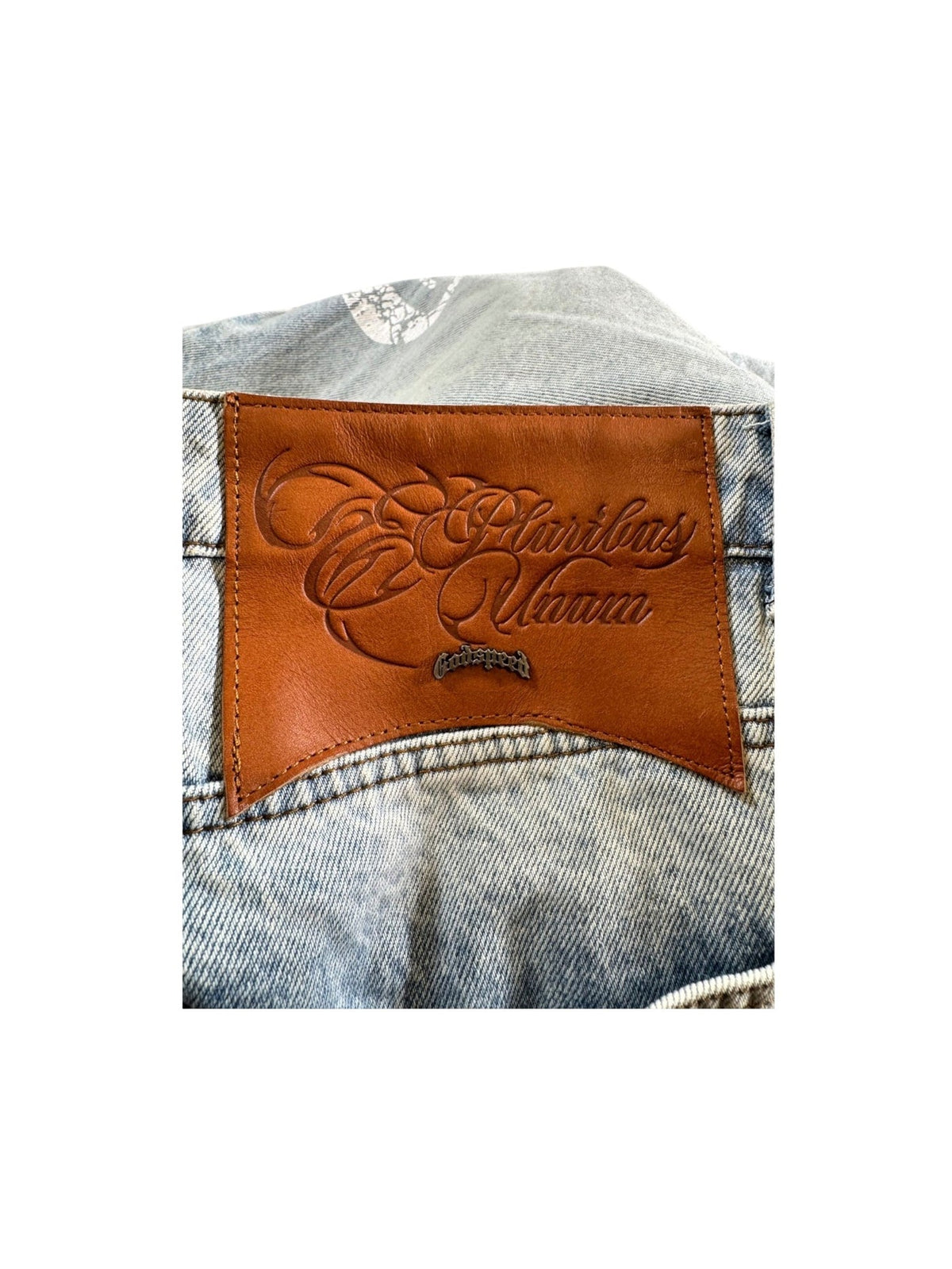 Godspeed "OG Logo Flared" Light Wash Jeans