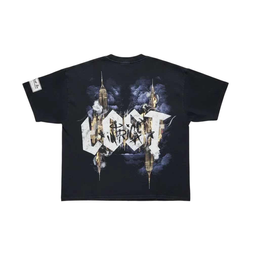 Lost Intricacy 'Afterlife' Black Tee - Men's
