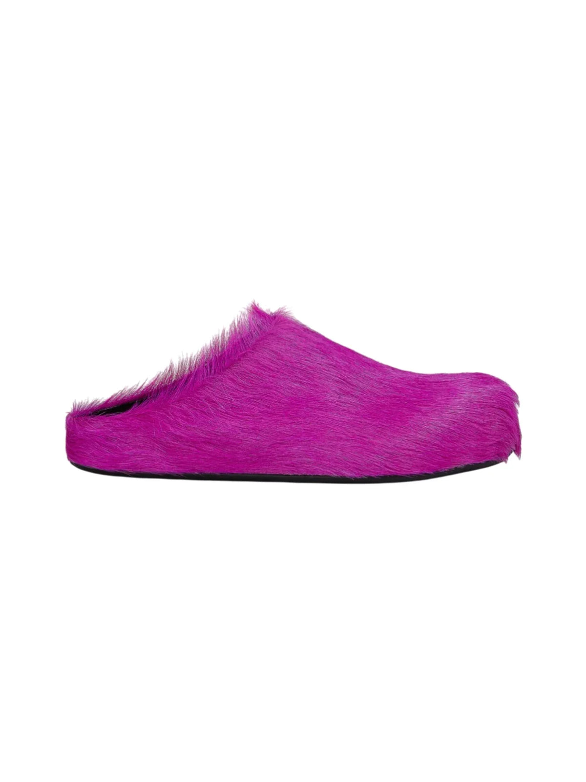Marni 'Fussbett Sabot' fuchsia slide