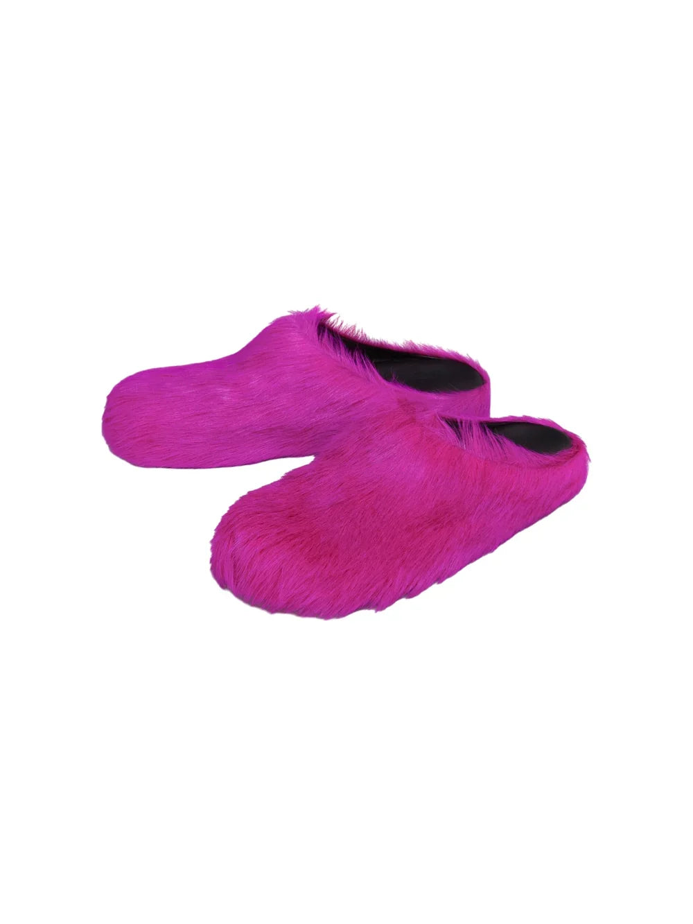 Marni 'Fussbett Sabot' fuchsia slide