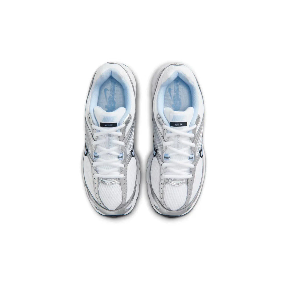 Nike Air Max Moto 2K 'White Silver Black Hydrogen Blue' Women's (2026)