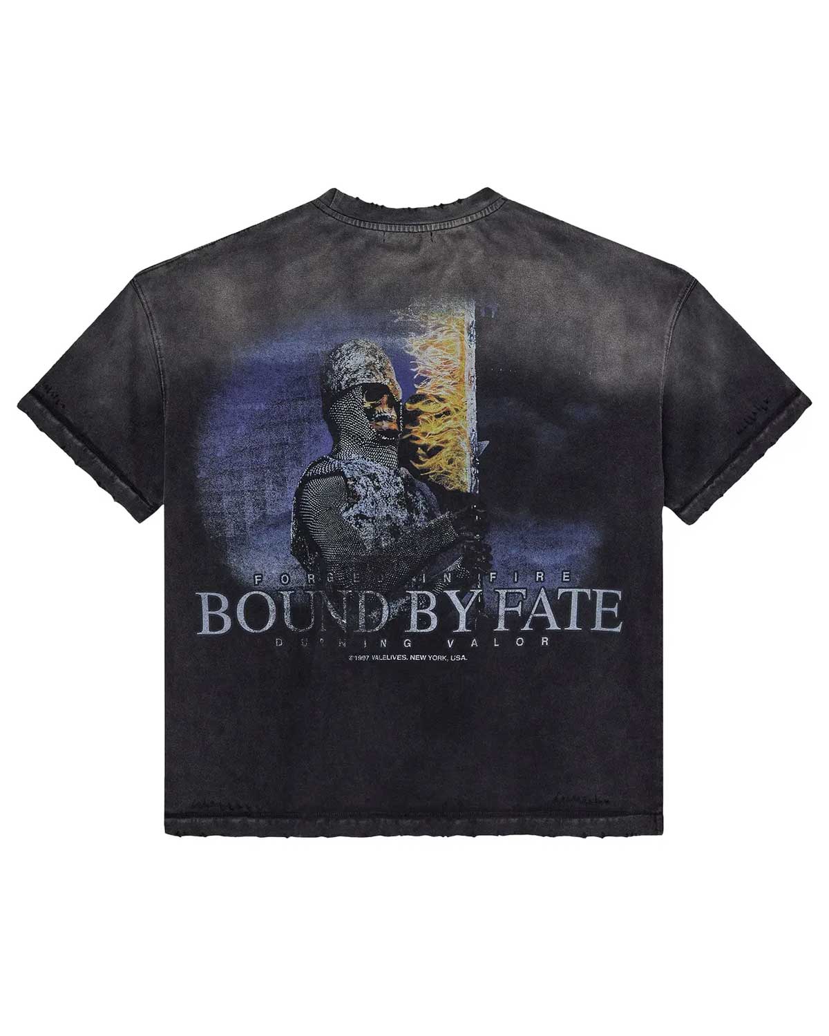 Vale Forever 'Lancelot' Black Tee