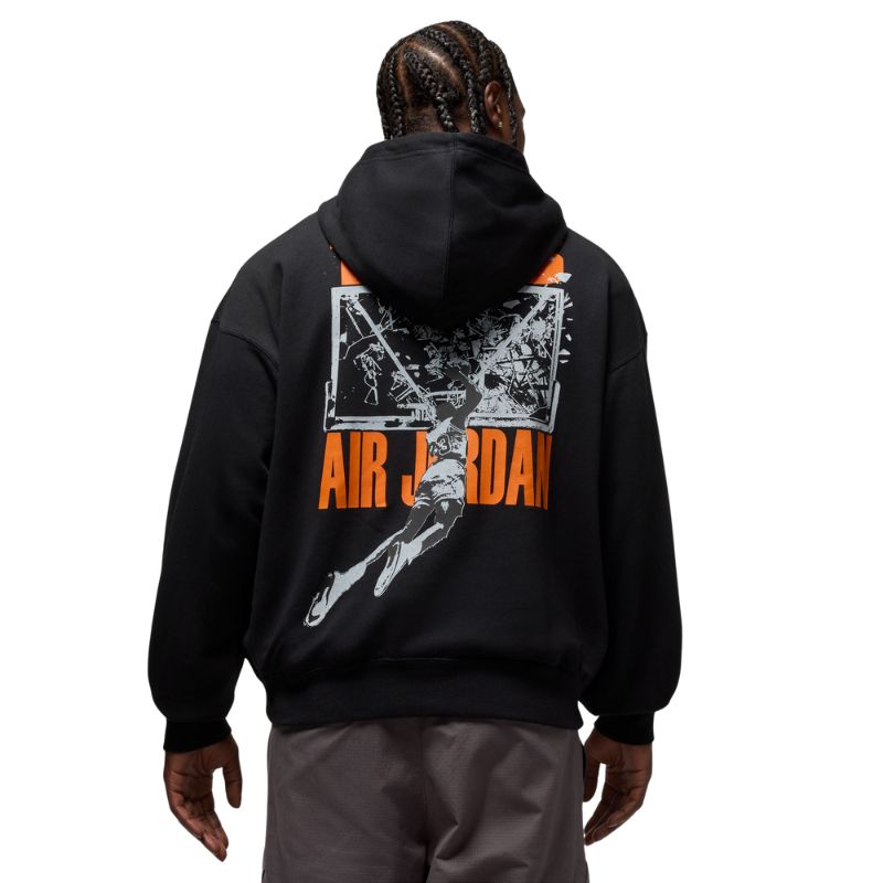 Air Jordan Brooklyn Oversized Pullover Hoodie - Men's