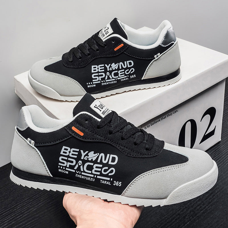 Retro Mens Casual Minimalist Flat Shoes Breathable And Lightweight