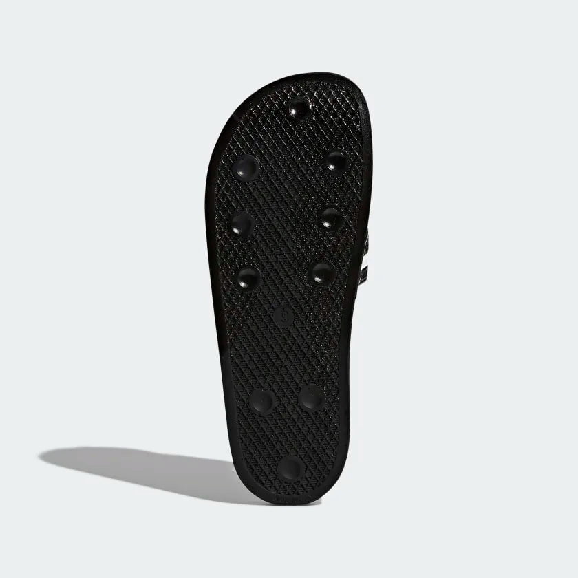 adidas Adilette Slides "Black White" - Men's