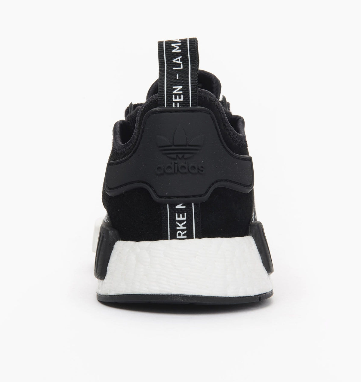 Adidas NMD_R1 Black 'Blackout-Whiteout — UK 3.5 | EU 36 | US 4 — Lifestyle View