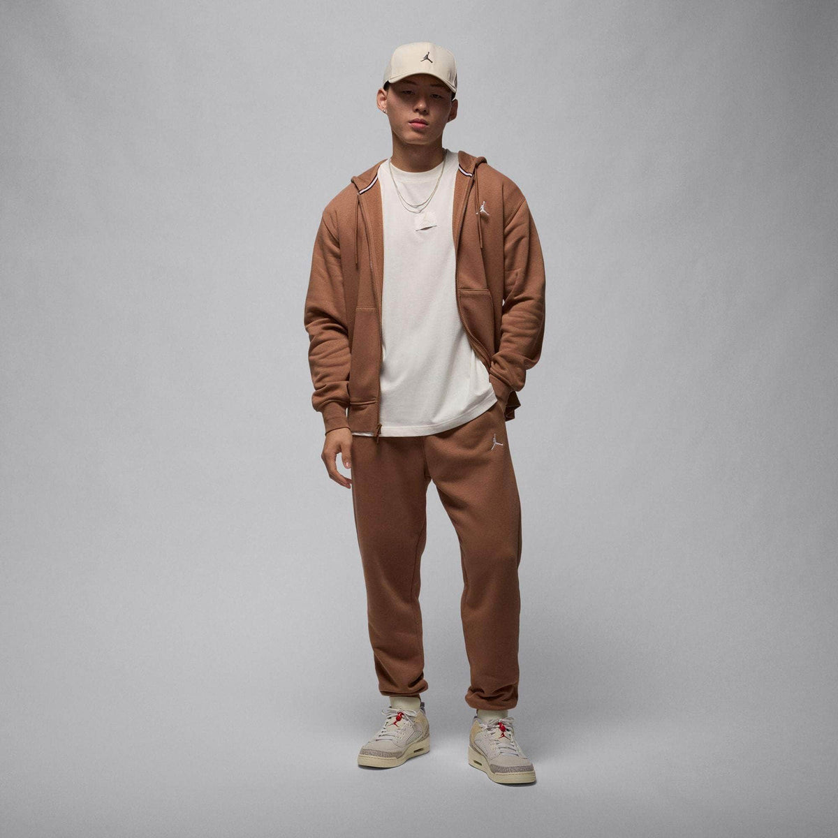 Air Jordan Brooklyn Fleece Full-zip Hoodie - Men's