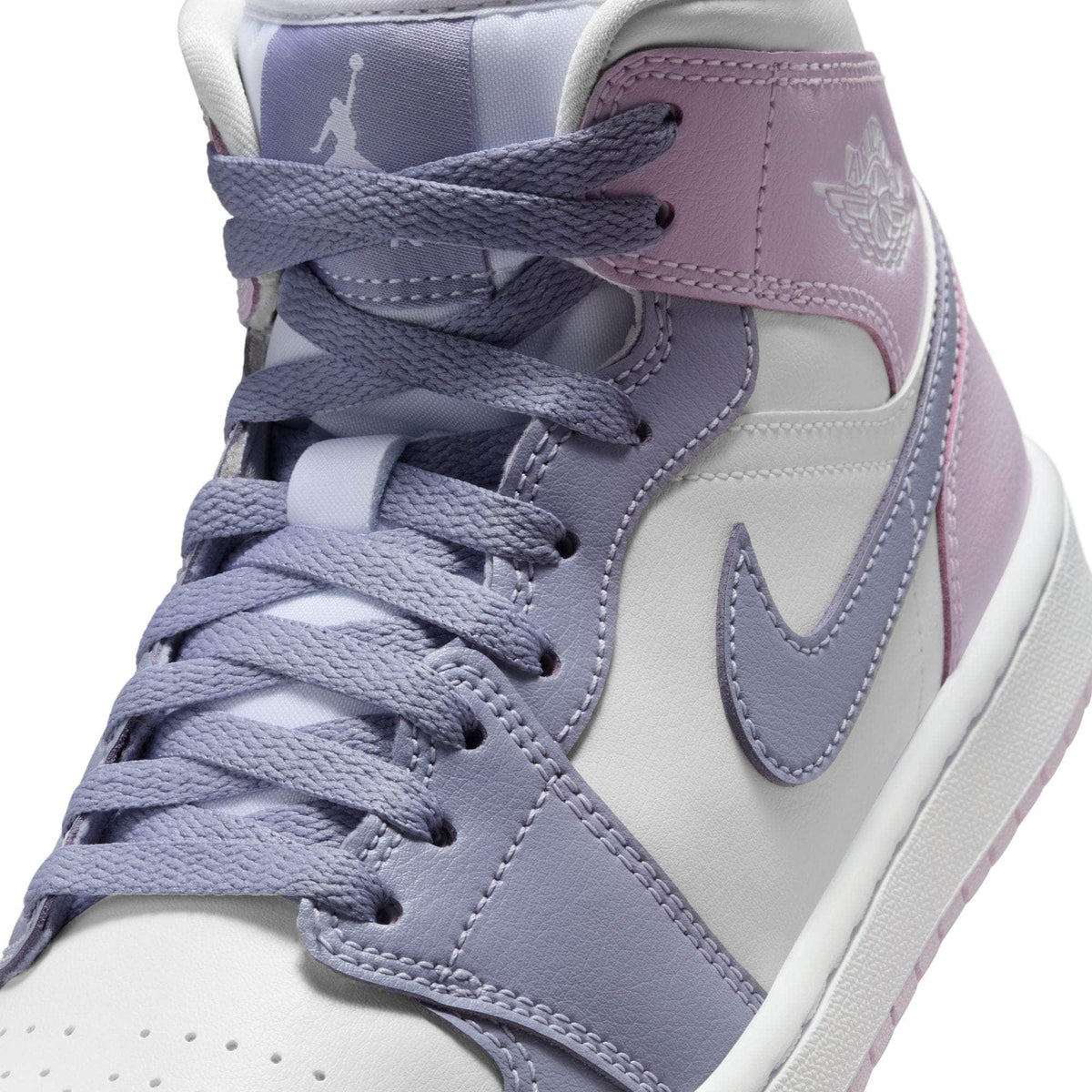 Air Jordan 1 Mid "Indigo Haze Doll White" - Women's