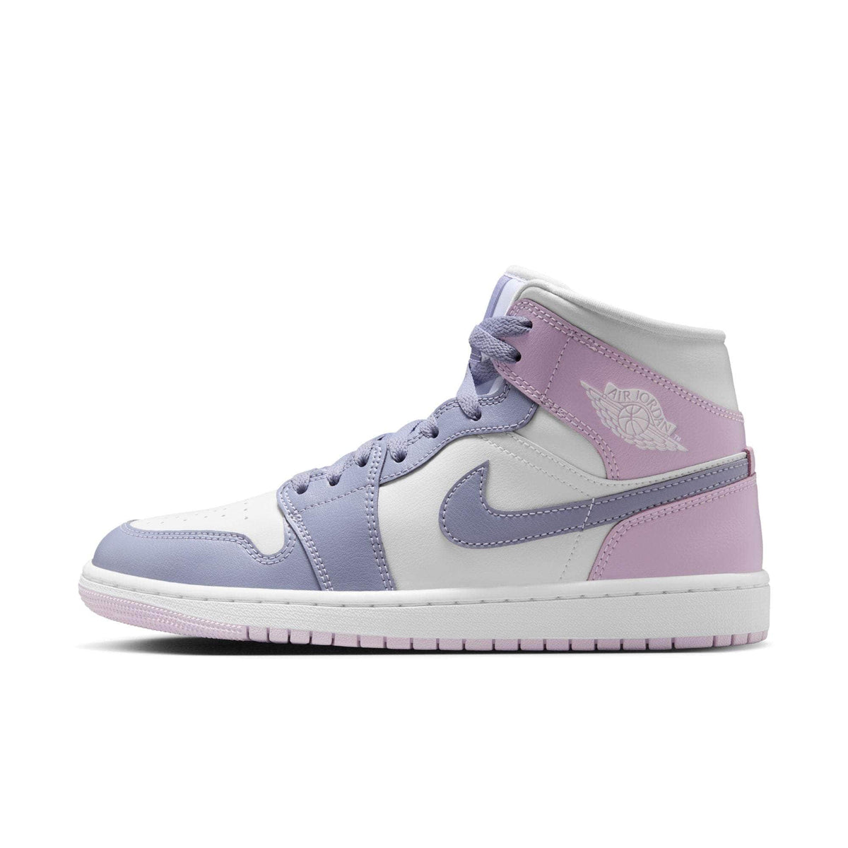 Air Jordan 1 Mid "Indigo Haze Doll White" - Women's