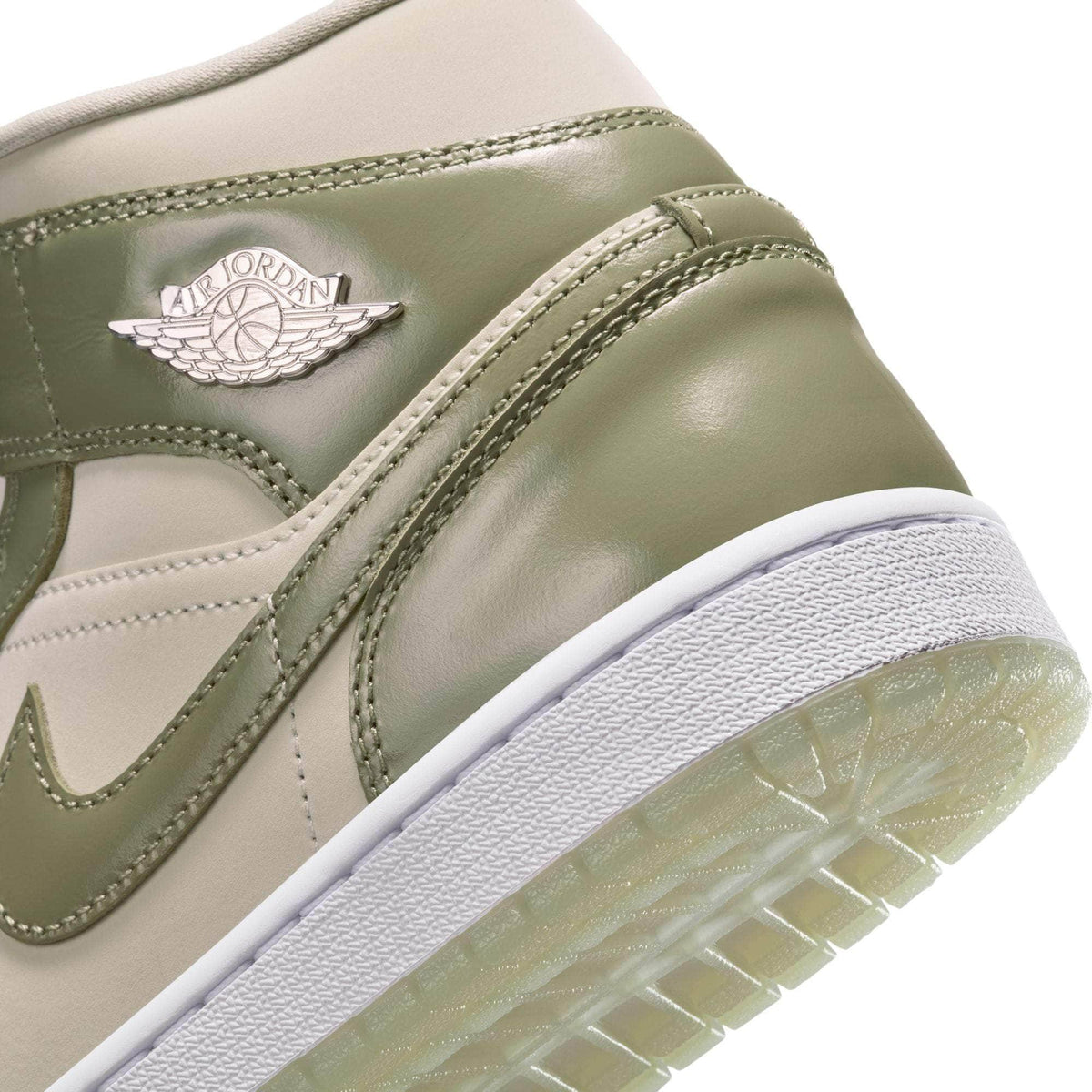 Air Jordan 1 Mid SE "Sea Glass Oil Green" - Women's