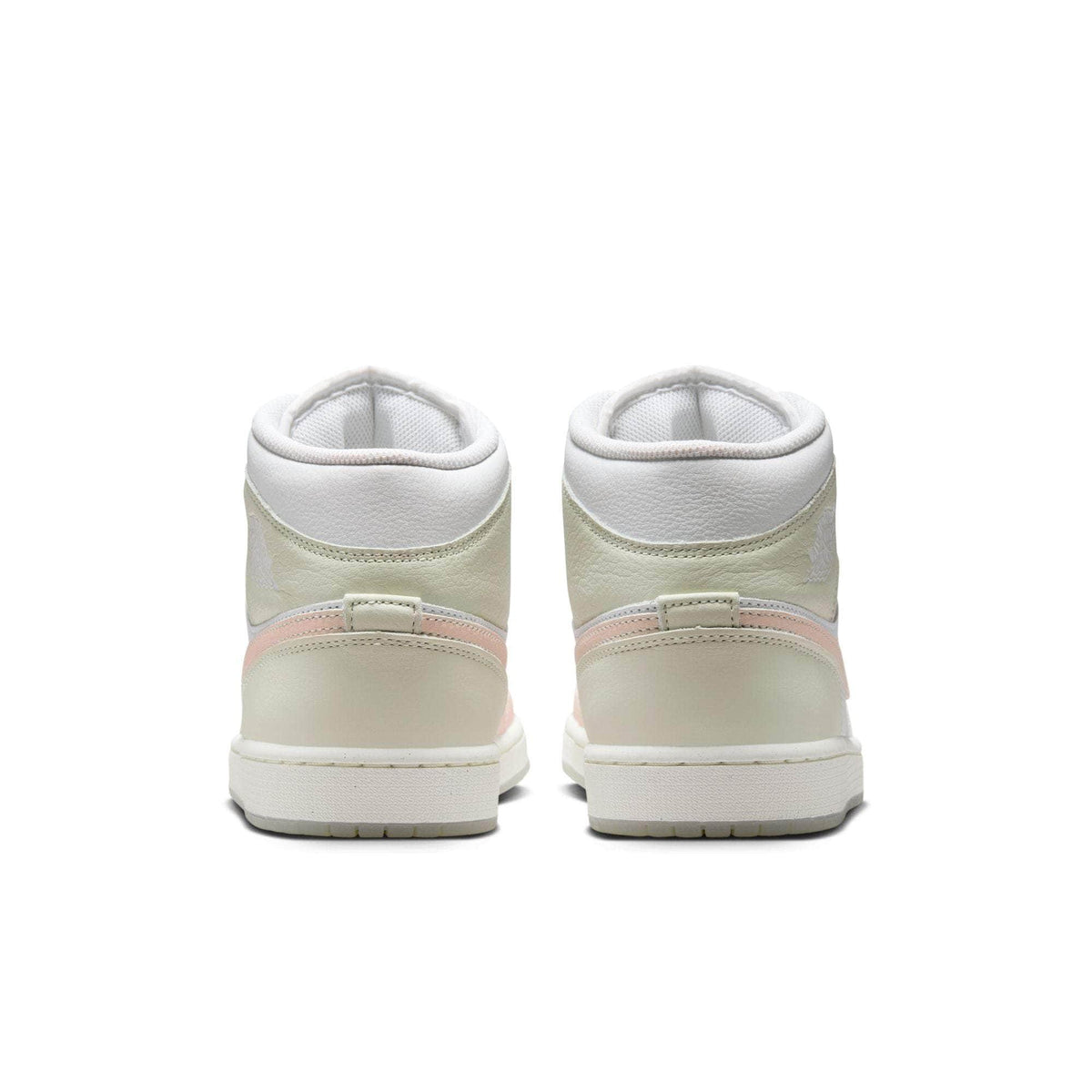 Air Jordan 1 Mid SE "White Sea Glass Glacier Blue Guava Ice" - Men's