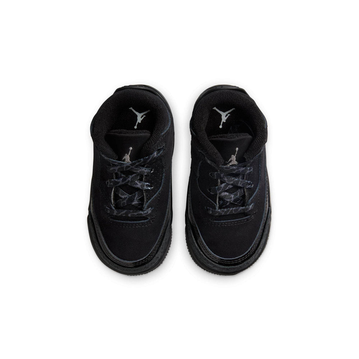 Air Jordan 3 Retro "Black cat" - Toddler