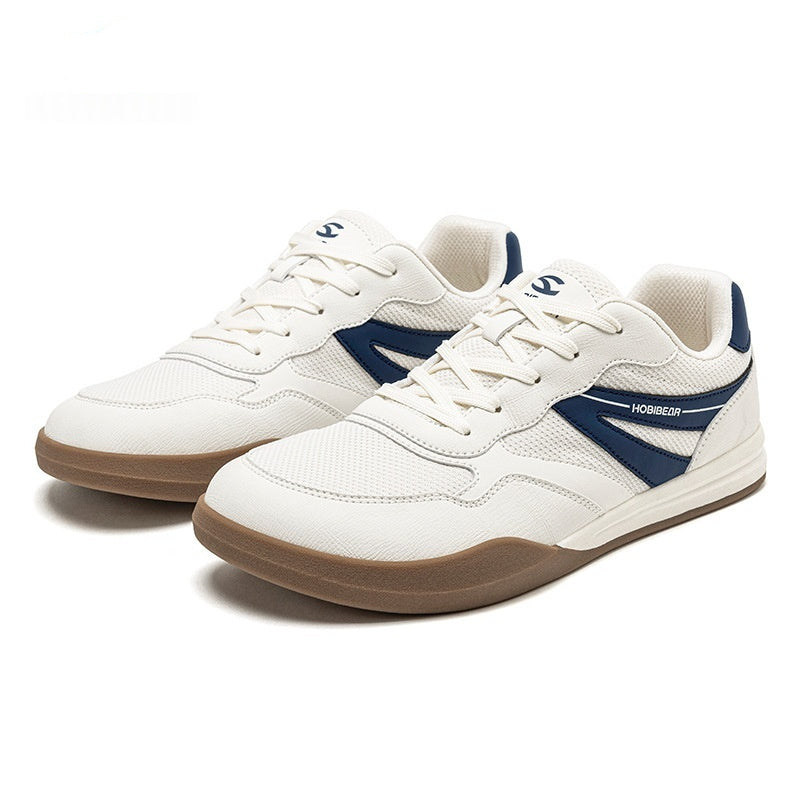 Mens Casual Sports Wide Toe Box Flat Single-layer Shoes