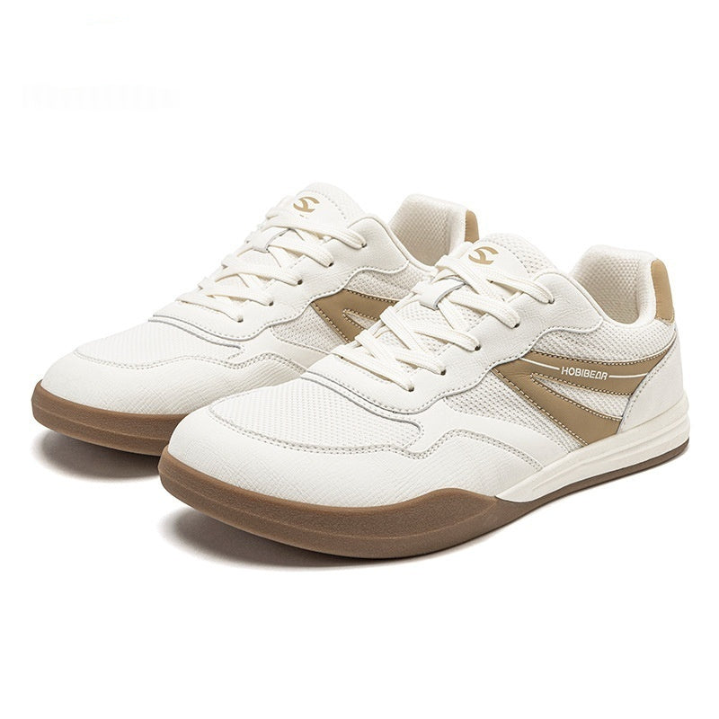Mens Casual Sports Wide Toe Box Flat Single-layer Shoes