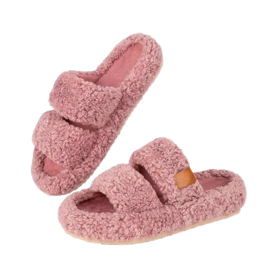 Silent Minimalist Cotton Slippers For Men And WomenWith A Soft