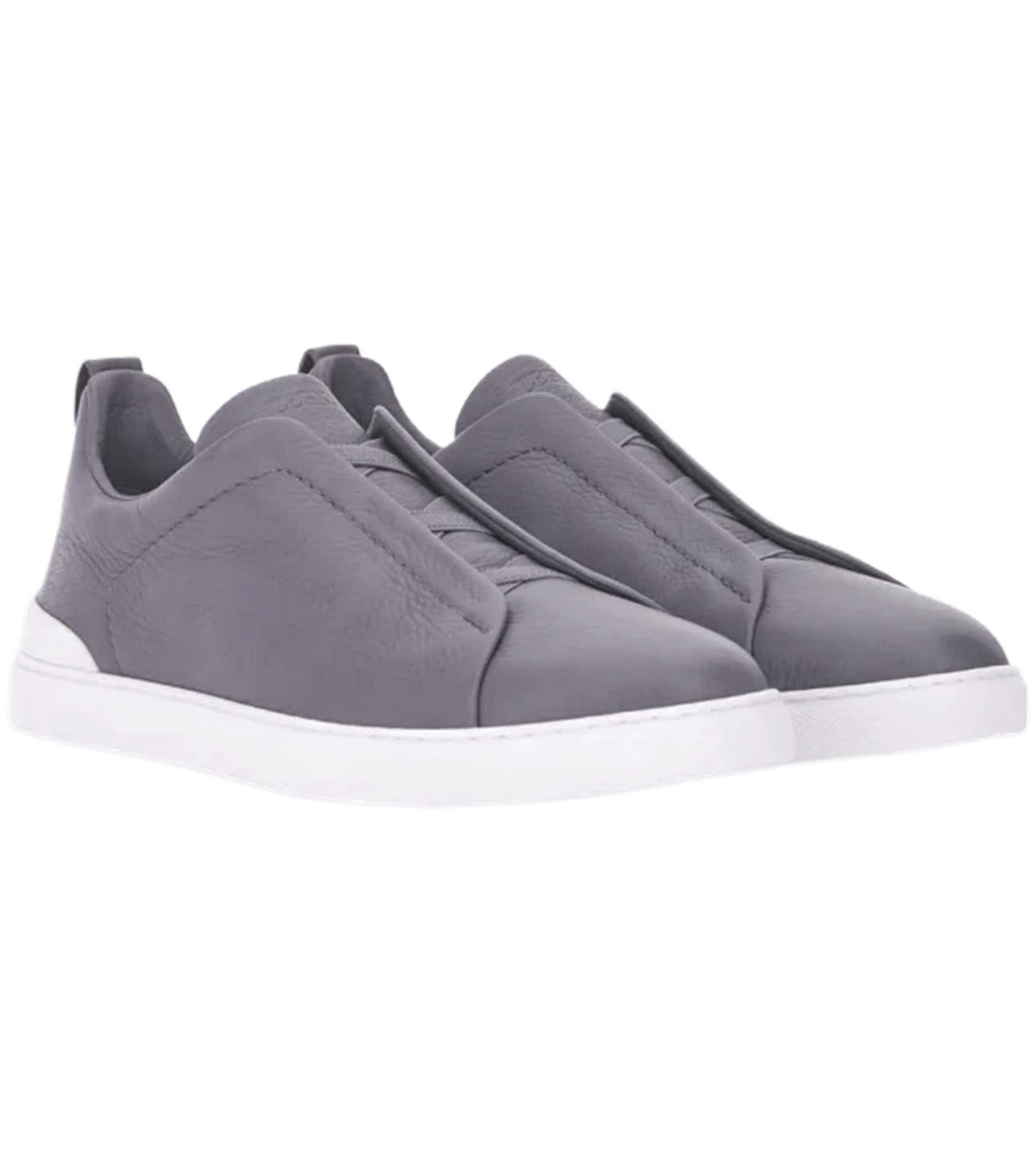 ZEGNA Triple Stitch Low Top Sneaker
