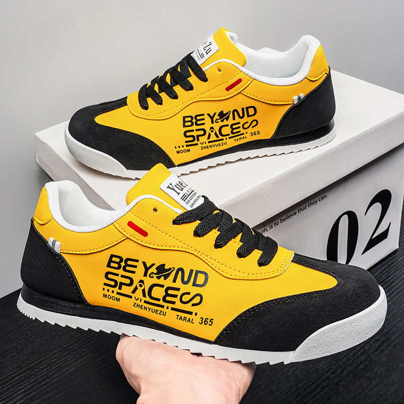 Retro Mens Casual Minimalist Flat Shoes Breathable And Lightweight