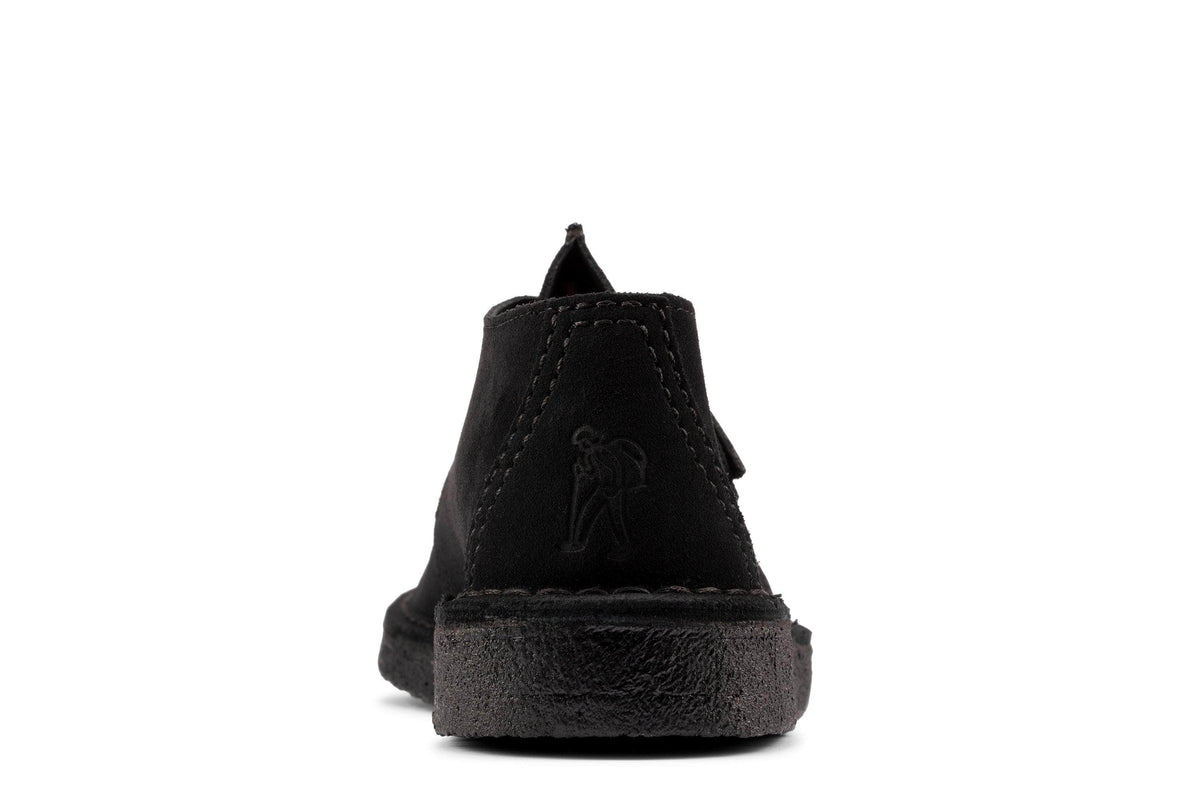 Clarks Desert Trek Black Sde - Men's