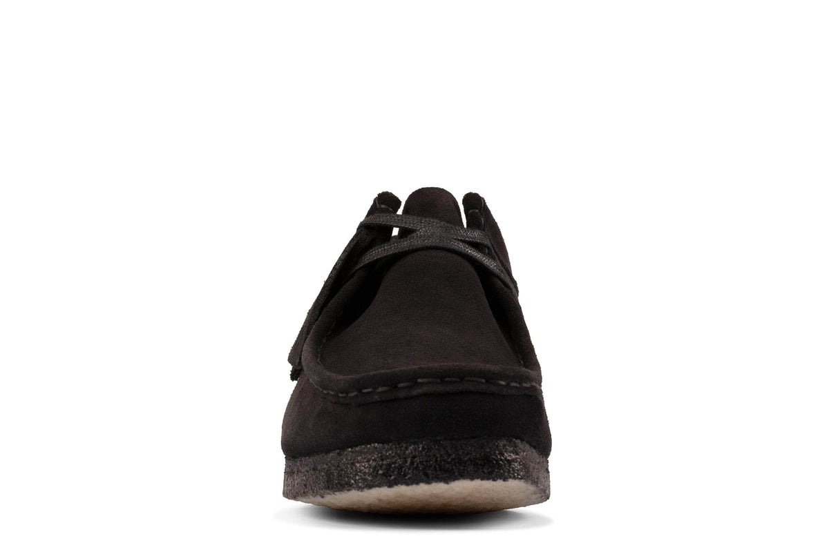 Clarks Wallabee Black Sde - Men's