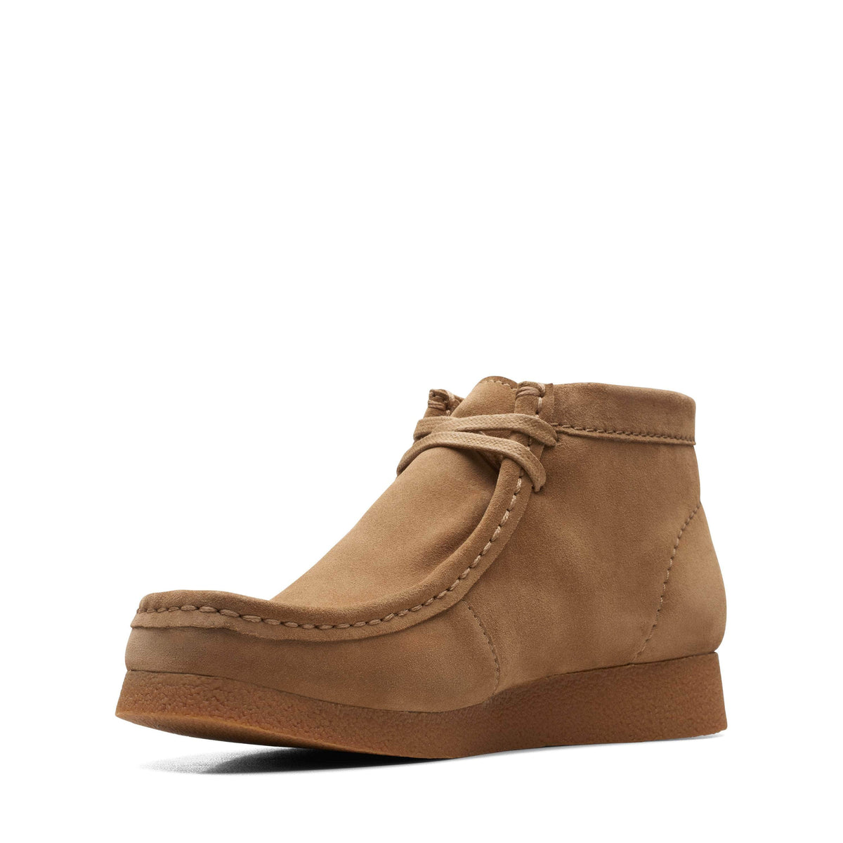 Clarks WallabeeEVO BT Dark Sand Suede - Men's