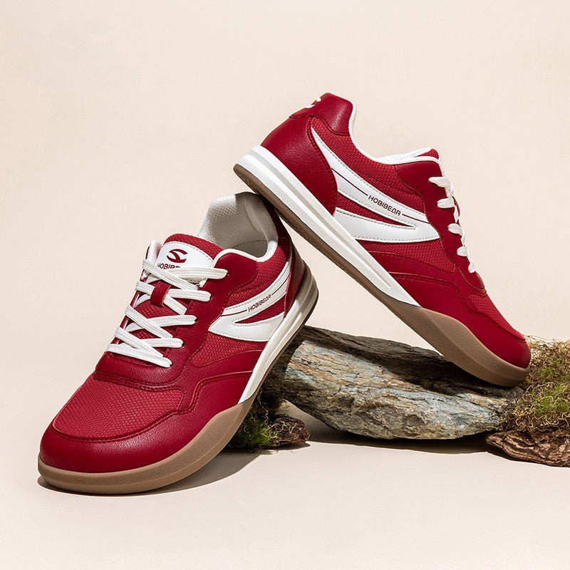 Mens Casual Sports Wide Toe Box Flat Single-layer Shoes