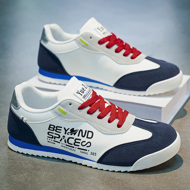 Retro Mens Casual Minimalist Flat Shoes Breathable And Lightweight