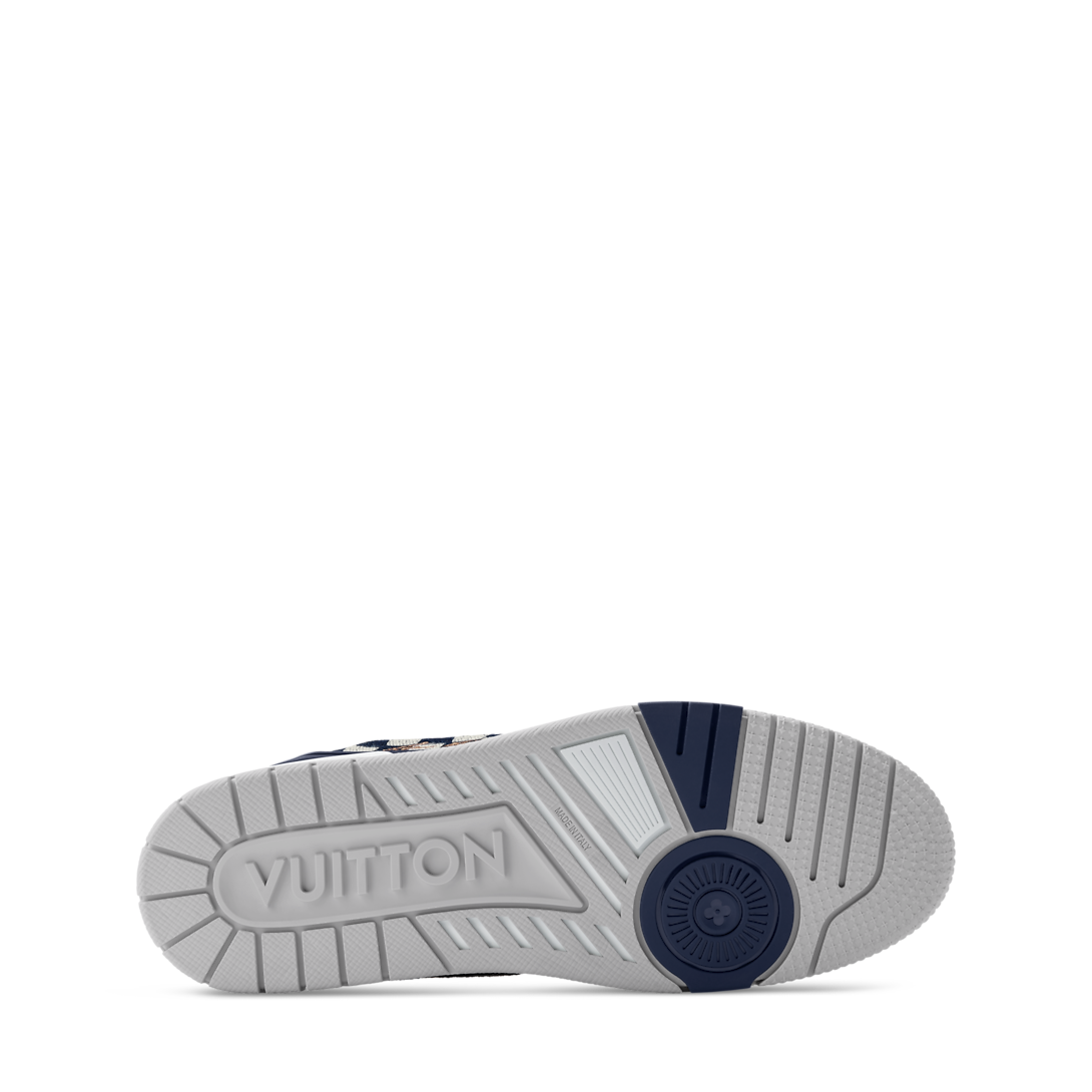 Louis Vuitton Trainer Sneaker Damier Moka Blue