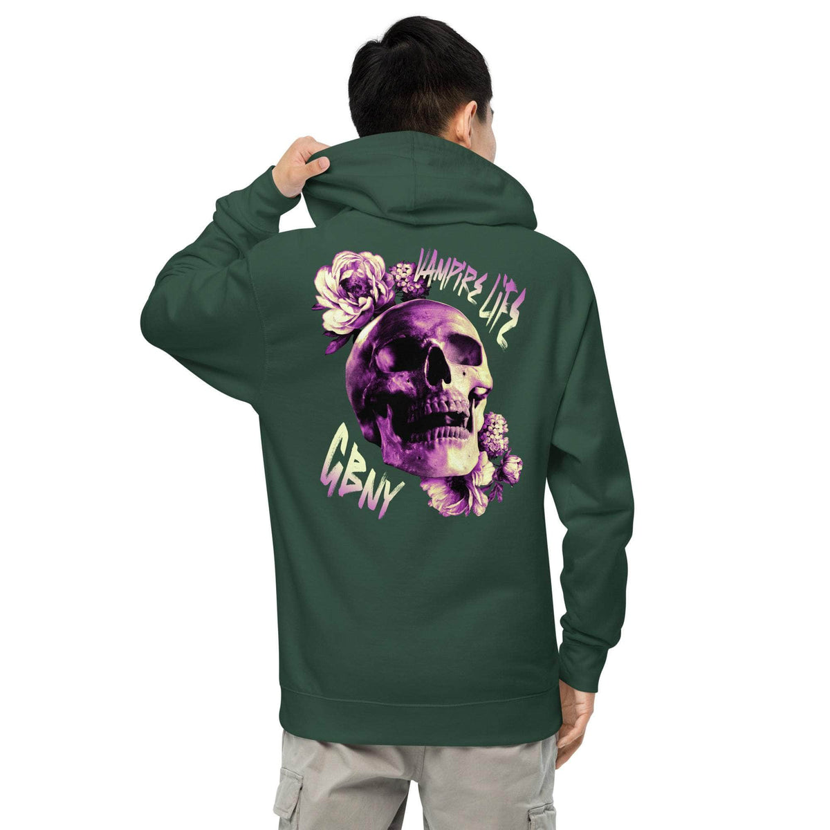 Vamp Life X GBNY "Rising Skull" Hoodie - Men's
