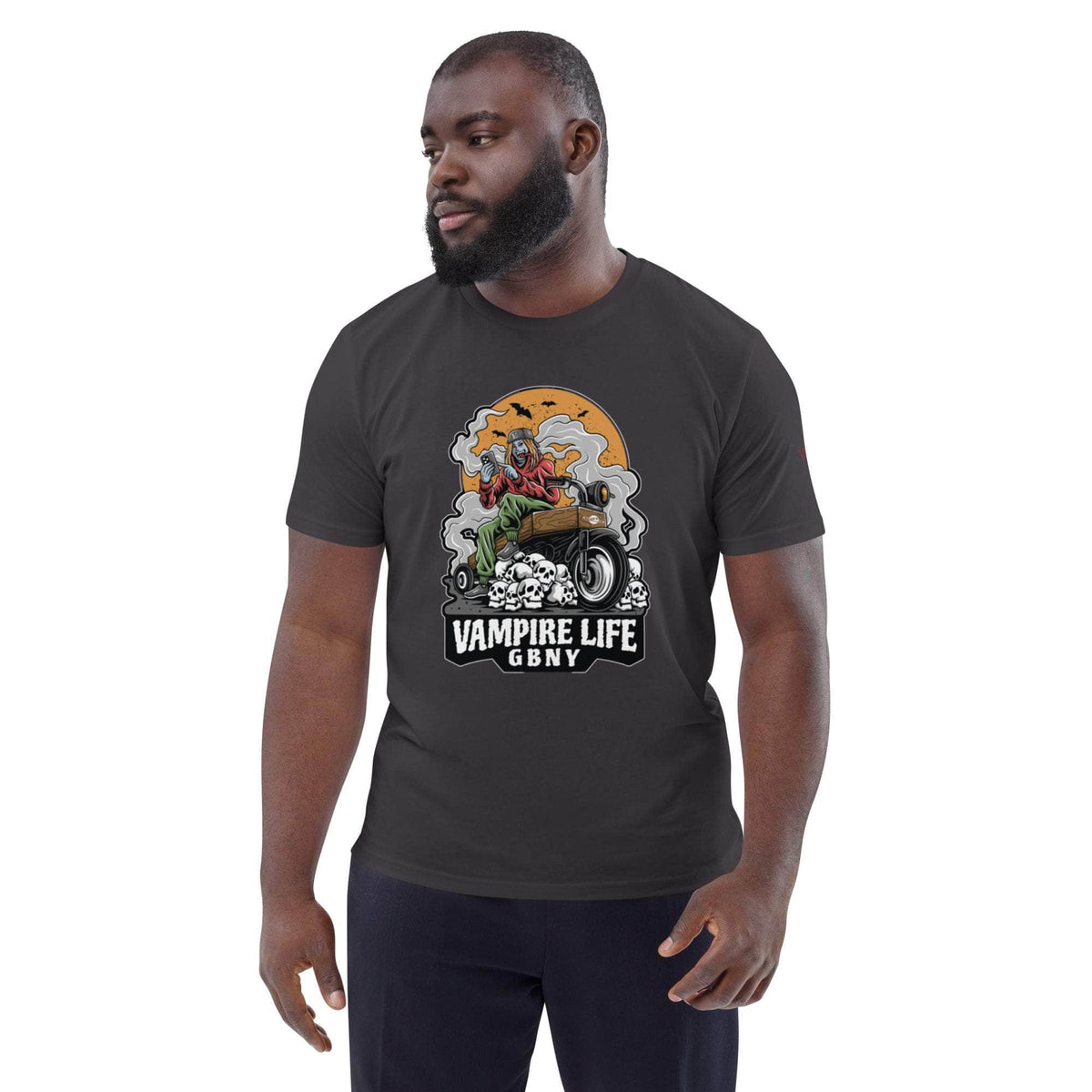 Vamp Life x GBNY Skull Smoky Rider Tee - Men's